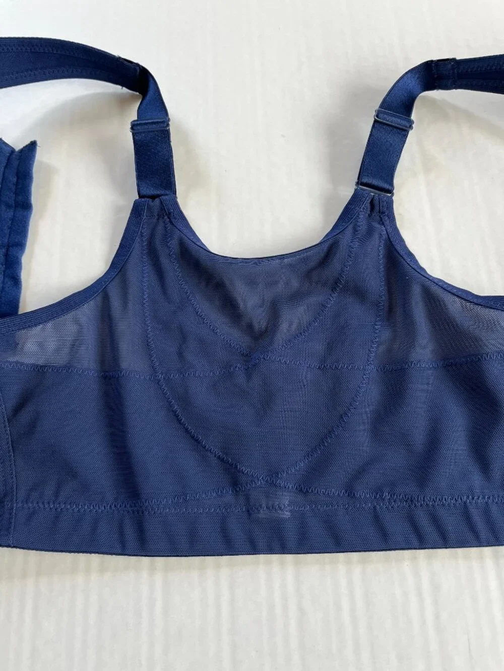 Glamorise 46D Blue MagicLift Front-Closure Posture Back Bra Curvy Women - Picture 3 of 9